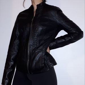 💖2/20$ Faux Leather Jacket
